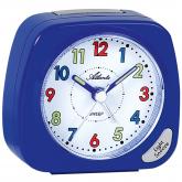 Atlanta Quarz analog Kinderwecker blau leise | Atlanta