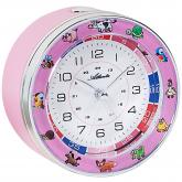 Atlanta Quarz-analog-Kinderlern-Wecker mit Tier-Motiven rosa leise | Erweiterte Suche