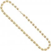 Collier 375 Gelbgold 46 cm Knötchen-Design | Gelbgoldschmuck
