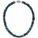 Natur Collier mit Apatiten 45 cm