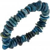 Armband mit Apatiten natürlich 19 cm elastisch | JOBO