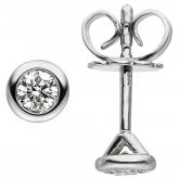 Ohrstecker 585 Weißgold mit 2 Brillanten 0,24 ct. | Weißgoldschmuck