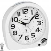Atlanta Funk analog Wecker weiß mit Licht, Snooze, Crescendo Atlanta Funk analog Wecker weiß mit Licht, Snooze, Crescendo