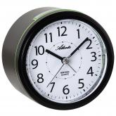 Atlanta Quarz analog Wecker schwarz leise mit Licht und Snooze Atlanta Quarz analog Wecker schwarz leise mit Licht und Snooze