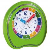 Atlanta Quarz analog Kinderlernwecker in grün mit 6 Melodien Atlanta Quarz analog Kinderlernwecker in grün mit 6 Melodien