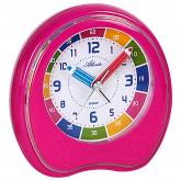 Atlanta Quarz analog Kinderlernwecker pink mit 6 Melodien Atlanta Quarz analog Kinderlernwecker pink mit 6 Melodien