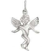 Anhänger "Engel" 925 Sterling Silber/teilmatt | Silberschmuck