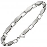 Armband 950 Platin/teilmatt ca. 19,5 cm ca. 4,5 mm | Platinschmuck