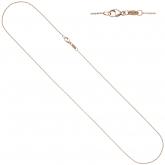 Rund-Ankerkette 585 Rotgold ca. 1 mm ca. 45 cm | Rosé- und Rotgoldschmuck