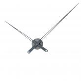 AMS Quarz analog Wanduhr anthrazit/grau AMS Quarz analog Wanduhr anthrazit/grau