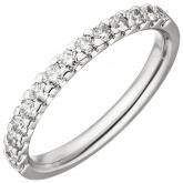 Damen Ring 585 Weißgold mit 14 Brillanten 0,56 ct. | Weißgoldschmuck