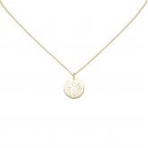 Rundanker-Collier "Fee" 925 Silber/vergoldet 48 cm | Vergoldet