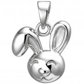 Kinder Anhänger "Hasenkopf" 925 Silber | Silberschmuck