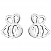 Kinder Ohrstecker "Biene" 925 Silber | Silberschmuck