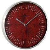 Atlanta Quarz analog Wanduhr rund rostfarben | Uhren
