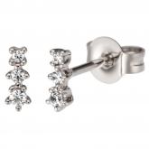 Ohrstecker 585 Weißgold mit 6 Brillanten | Weißgoldschmuck