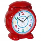 Atlanta Quarz analog Kinder Wecker rot mit Licht und Melodie Atlanta Quarz analog Kinder Wecker rot mit Licht und Melodie