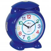 Atlanta Quarz analog Kinder Wecker blau mit Licht und Melodie | Uhren