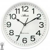Atlanta Funk analog Wanduhr rund weiß Atlanta Funk analog Wanduhr rund weiß
