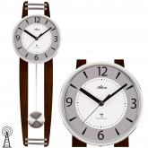Atlanta Funk analog Wanduhr mit Pendel Holz nussbaum-farben modern Atlanta Funk analog Wanduhr mit Pendel Holz nussbaum-farben modern