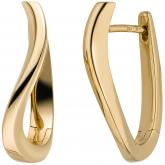 Creolen "Twist" 14 K (585) Gelbgold Creolen "Twist" 14 K (585) Gelbgold