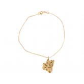 Armband "Koala-Bär Mutter und Kind" 925 Silber/vergoldet | Vergoldet